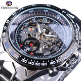 Mechanical Skeleton Sport Wrist Watch