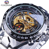 Mechanical Skeleton Sport Wrist Watch