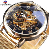 3D Logo Engraving Men Watches