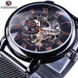 3D Logo Engraving Men Watches