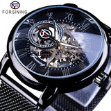 3D Logo Engraving Men Watches