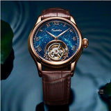 Mechanical Watch Men Waterproof Tourbillon Automatic