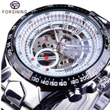 Mechanical Skeleton Sport Wrist Watch