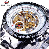 Mechanical Skeleton Sport Wrist Watch