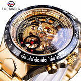 Mechanical Skeleton Sport Wrist Watch