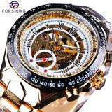 Mechanical Skeleton Sport Wrist Watch
