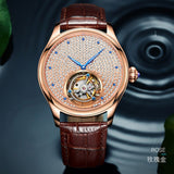 Full Diamond Tourbillon Automatic Watch