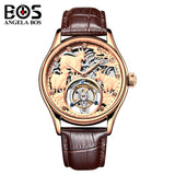 Waterproof Tourbillon Automatic Watch Men